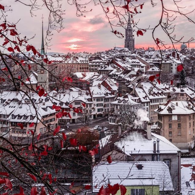 Du lịch Thụy Sĩ mùa đông, Thành phố cổ Bern