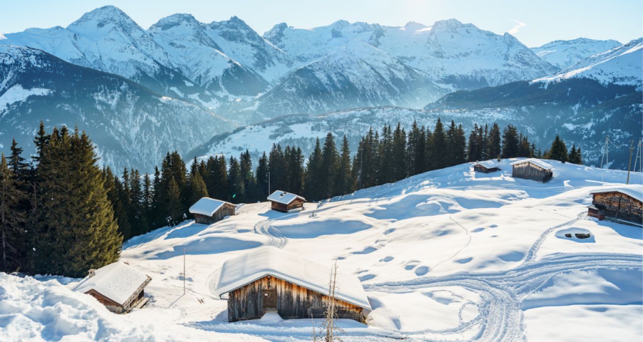 Mùa đông Thụy SĨ, Trượt tuyết và sông băng khi đi du lịch Thụy Sĩ vào ngày đông